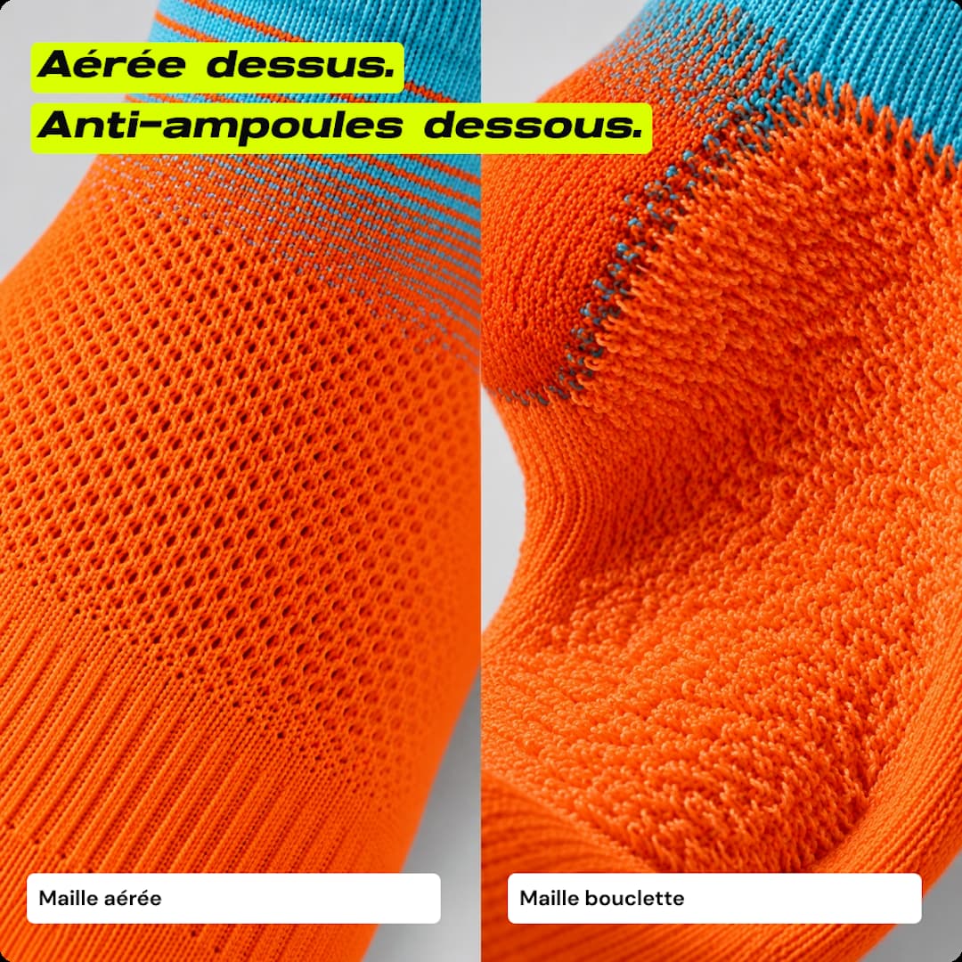 Chaussettes compressives de cyclisme IMPULSOCKS v3.0 PRO